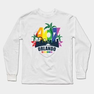 407 Orlando Strong with Pride Long Sleeve T-Shirt